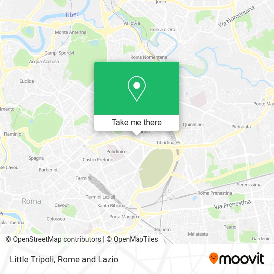 Little Tripoli map