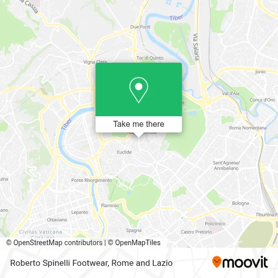 Roberto Spinelli Footwear map