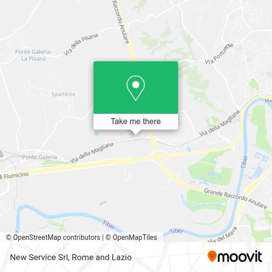 New Service Srl map