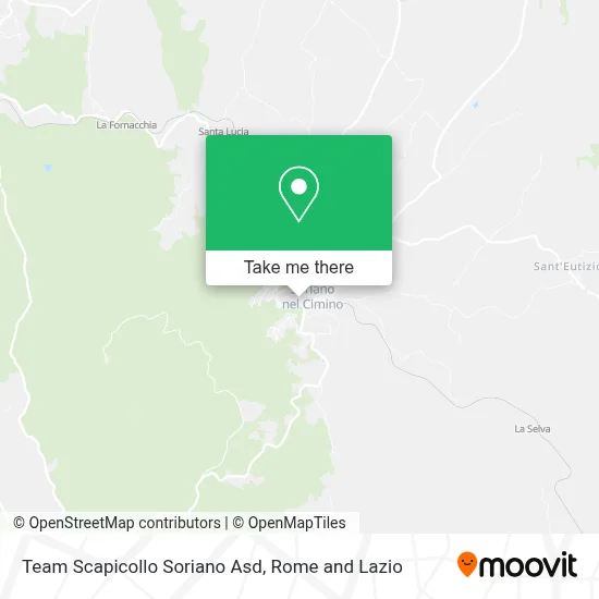 Team Scapicollo Soriano Asd map