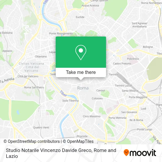 Studio Notarile Vincenzo Davide Greco map