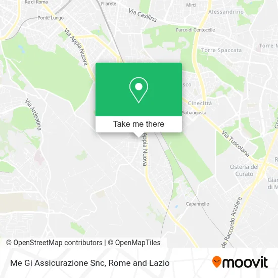 Me Gi Assicurazione Snc map