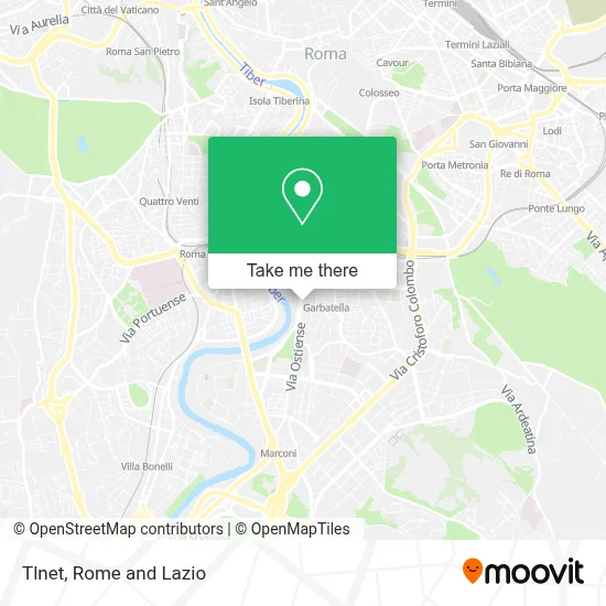 Tlnet map