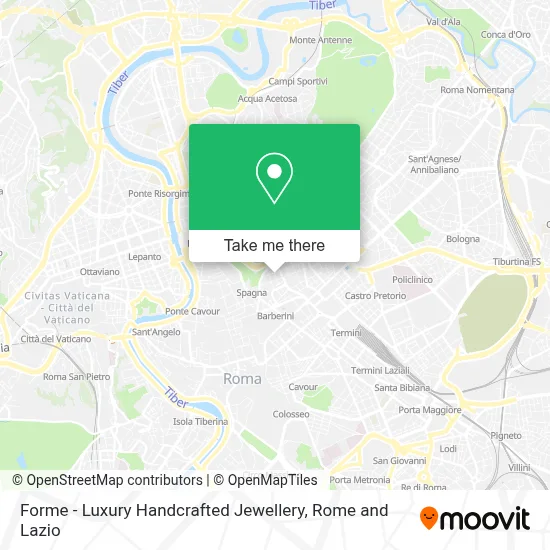 Forme - Luxury Handcrafted Jewellery map