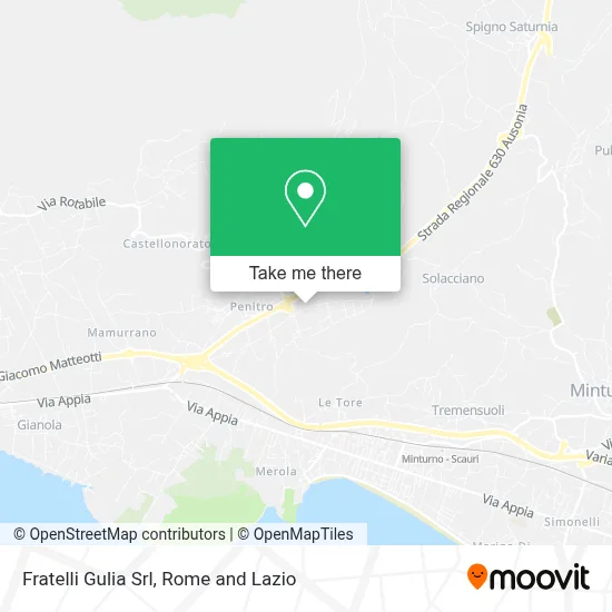 Fratelli Gulia Srl map