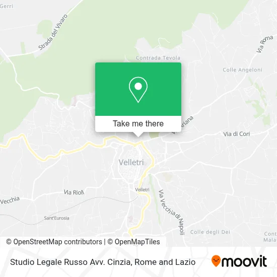 Studio Legale Russo Avv. Cinzia map