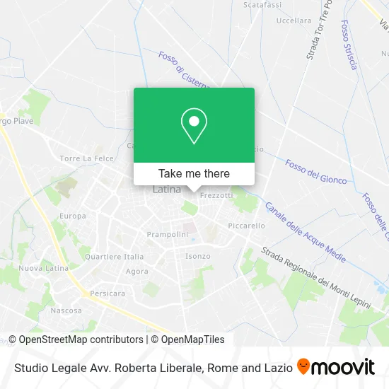 Studio Legale Avv. Roberta Liberale map