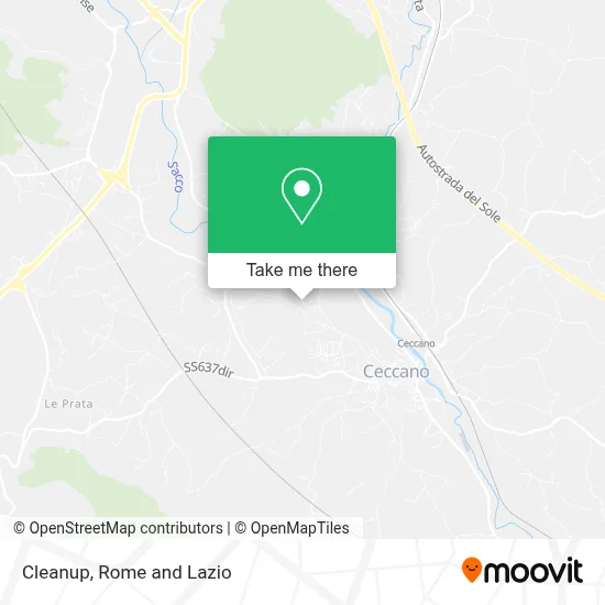 Cleanup map