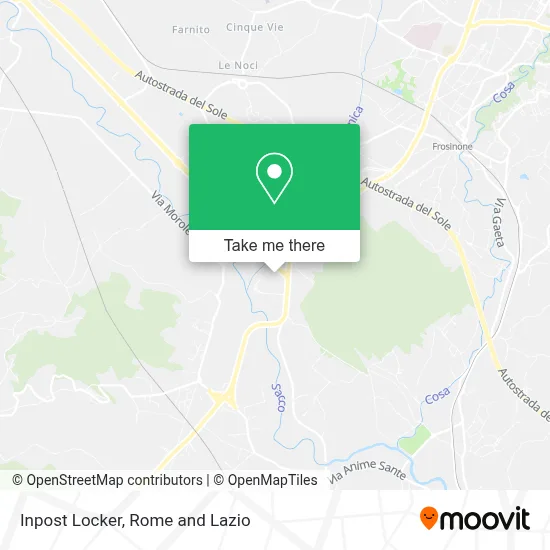 Inpost Locker map