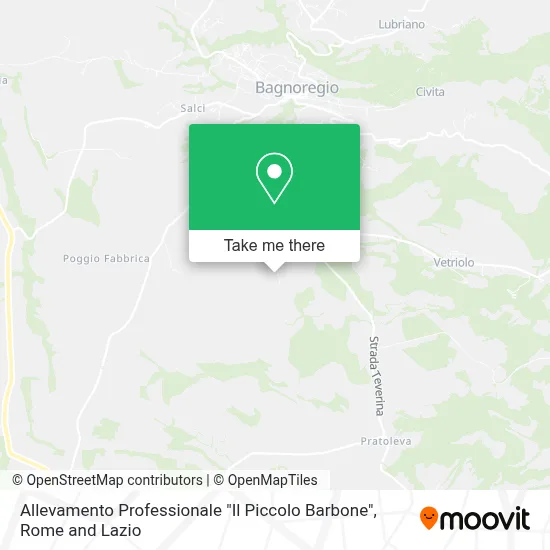 Allevamento Professionale "Il Piccolo Barbone" map