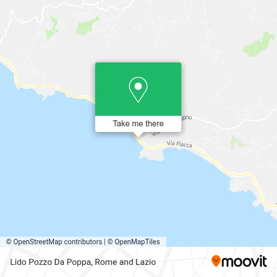 Lido Pozzo Da Poppa map