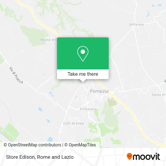 Store Edison map