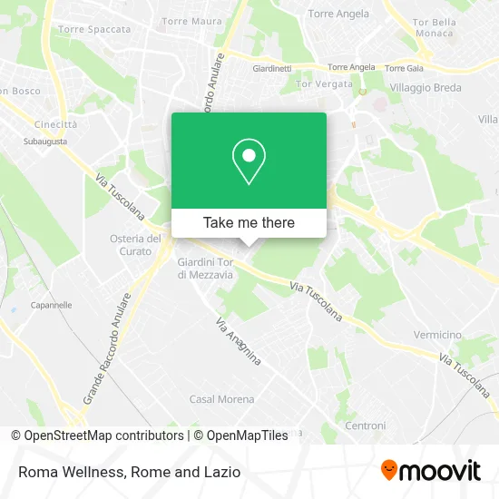 Roma Wellness map
