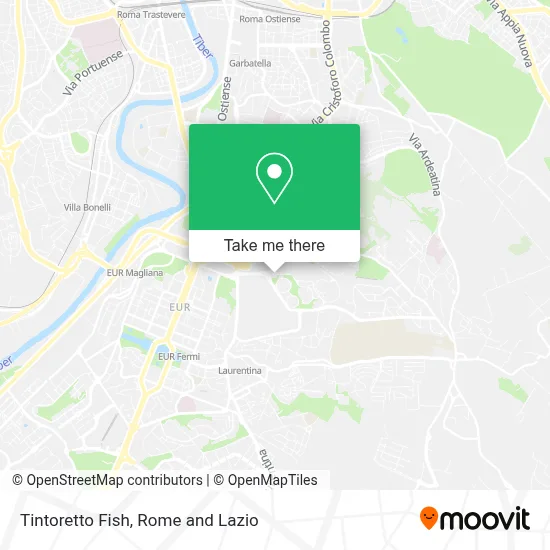Tintoretto Fish map