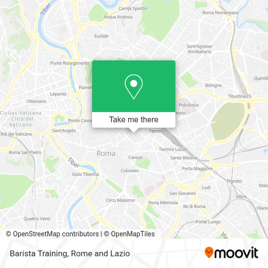 Barista Training map