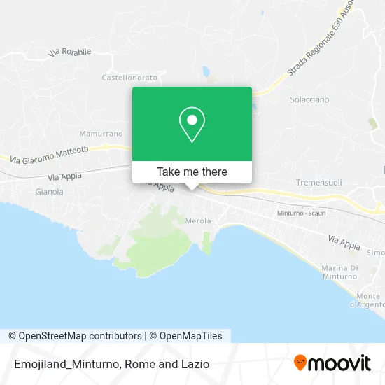 Emojiland_Minturno map
