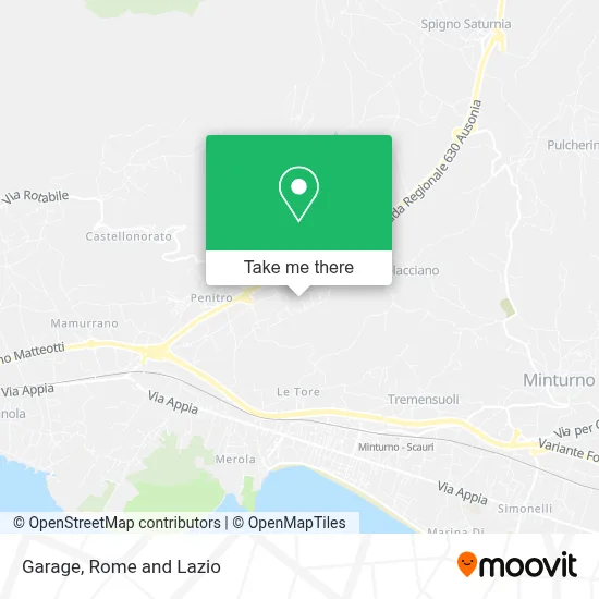 Garage map