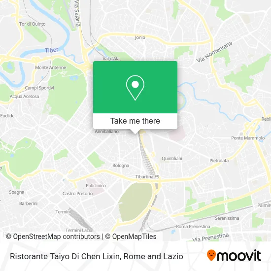 Ristorante Taiyo Di Chen Lixin map