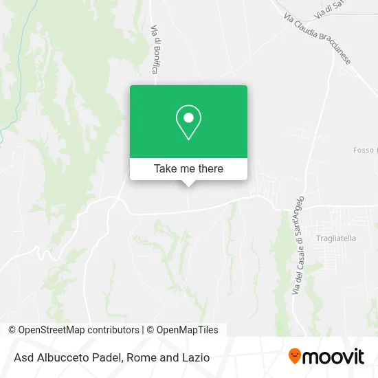 Asd Albucceto Padel map