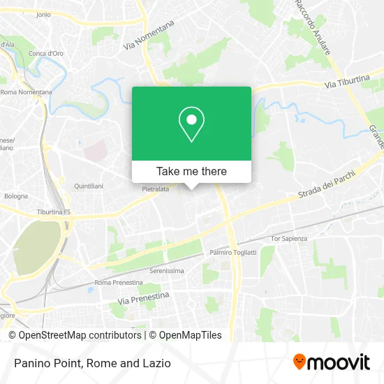 Panino Point map