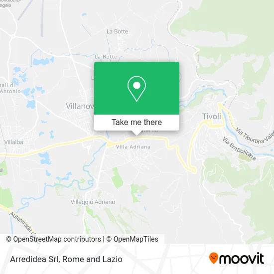 Arredidea Srl map