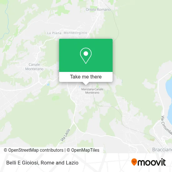 Belli E Gioiosi map