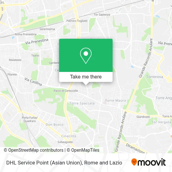 DHL Service Point (Asian Union) map