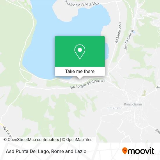 Asd Punta Del Lago map