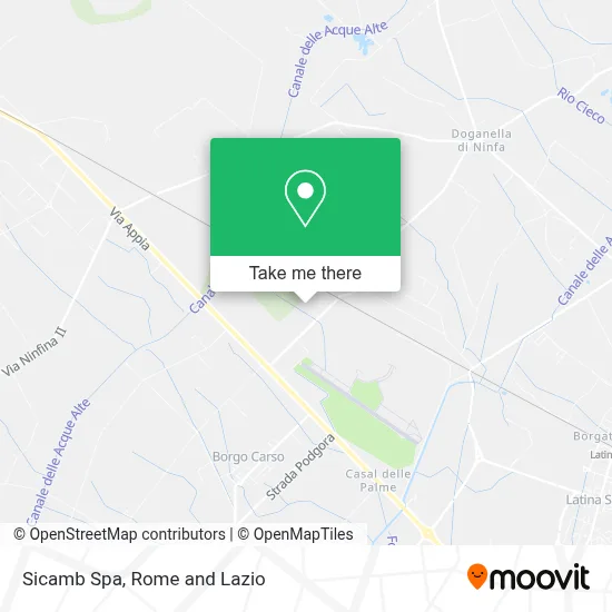 Sicamb Spa map