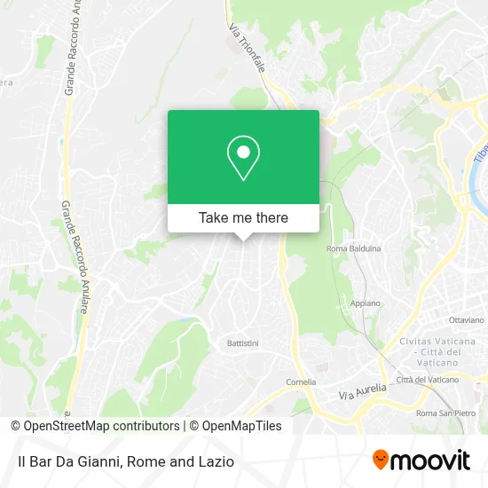 Il Bar Da Gianni map