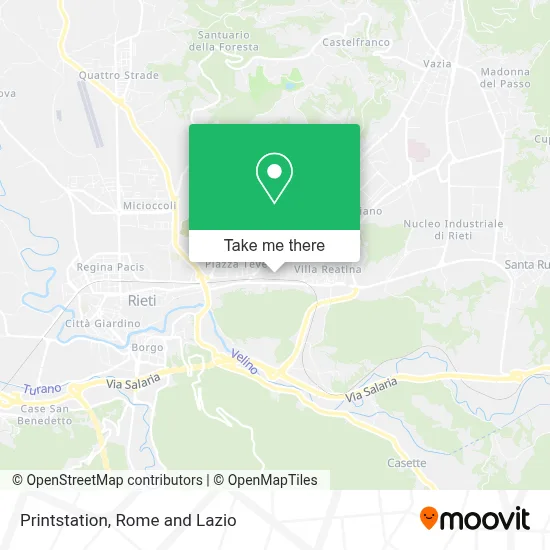 Printstation map