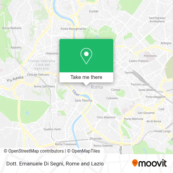 Dott. Emanuele Di Segni map