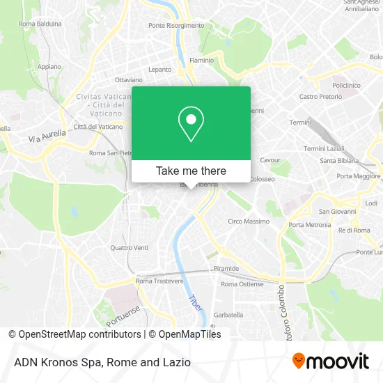 ADN Kronos Spa map