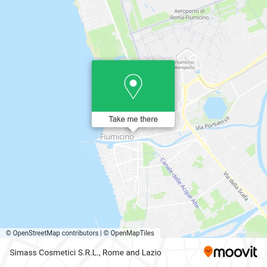 Simass Cosmetici S.R.L. map