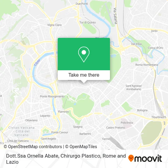 Dott.Ssa Ornella Abate, Chirurgo Plastico map