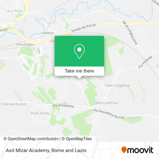 Asd Mizar Academy map