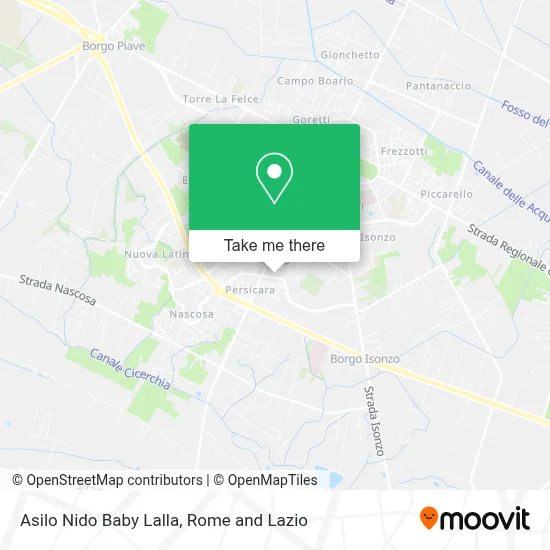 Asilo Nido Baby Lalla map