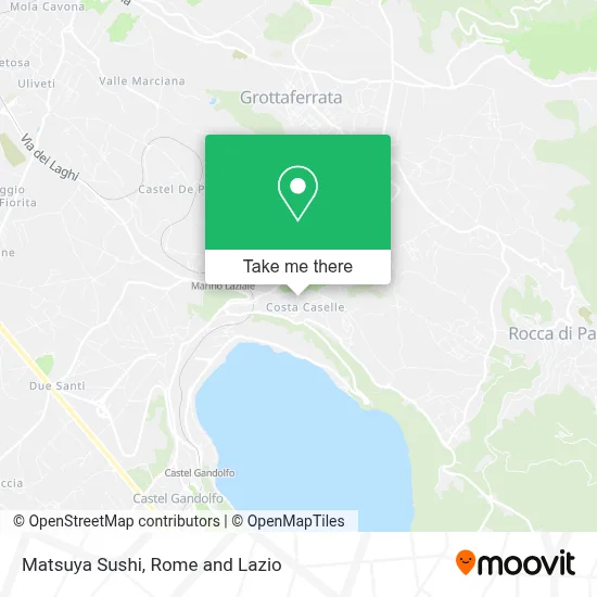 Matsuya Sushi map