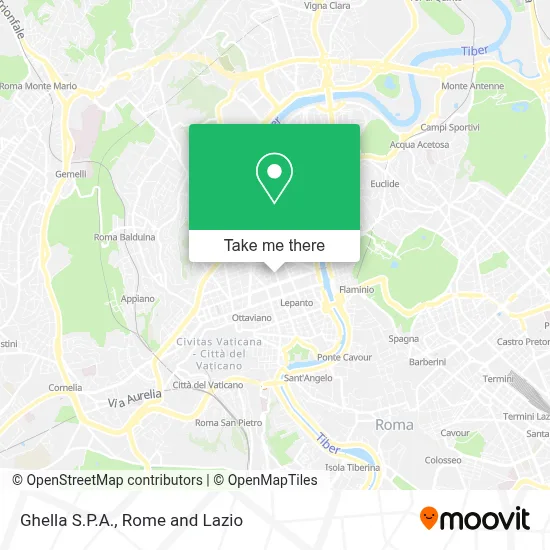 Ghella S.P.A. map