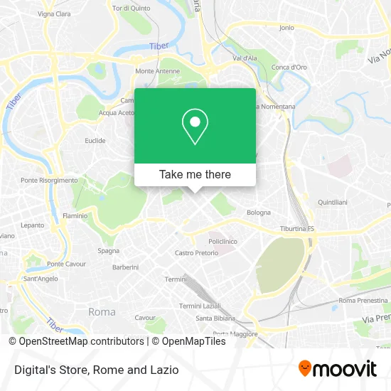 Digital's Store map