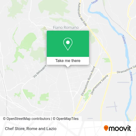 Chef Store map