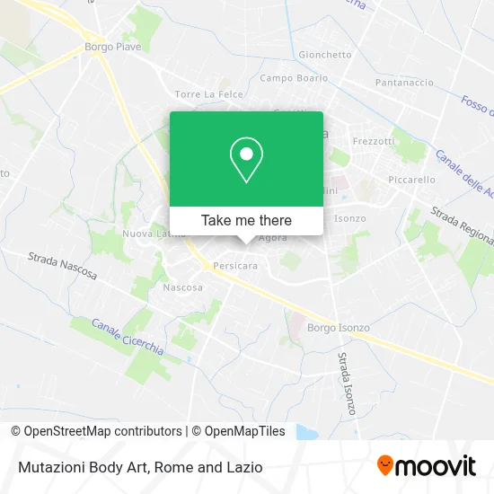 Mutazioni Body Art map