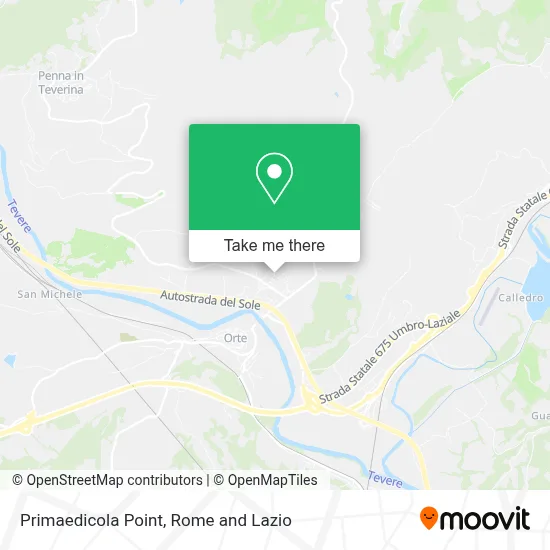Primaedicola Point map