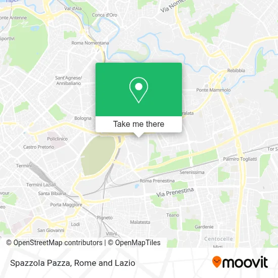 Spazzola Pazza map