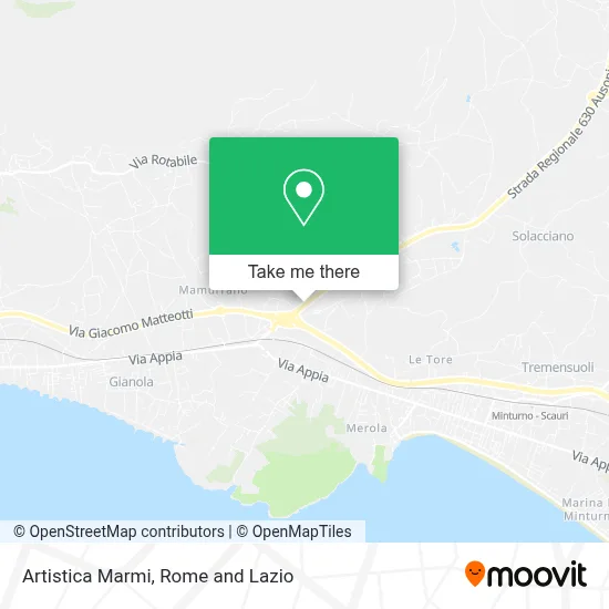 Artistica Marmi map
