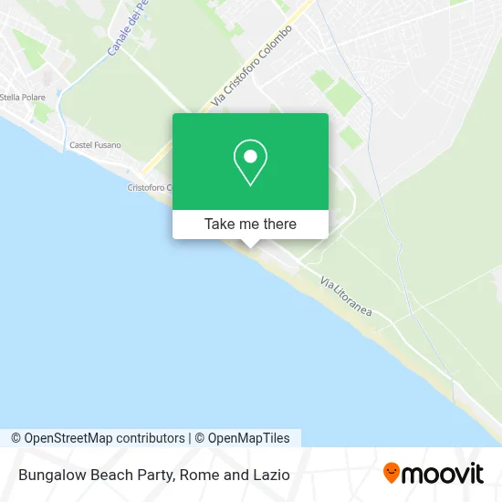 Bungalow Beach Party map