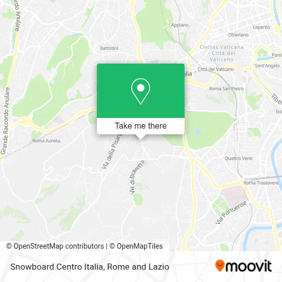 Snowboard Centro Italia map