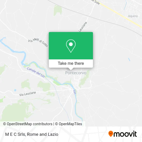 M E C Srls map