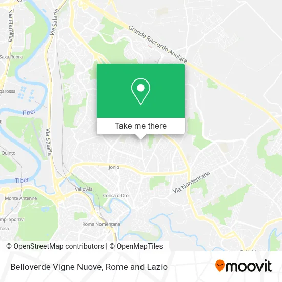 Belloverde Vigne Nuove map