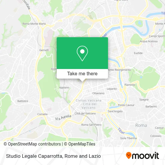 Studio Legale Caparrotta map
